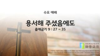 2025년 10월 15일 수요 예배: 용서해 주셨음에도 / 출애굽기 9 : 27 ~ 35