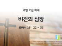 2025년 06월 08일 주일 예배: 비전의 심장