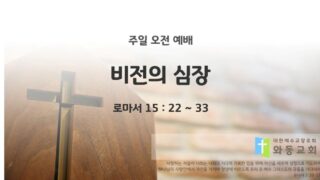 2025년 06월 08일 주일 예배: 비전의 심장
